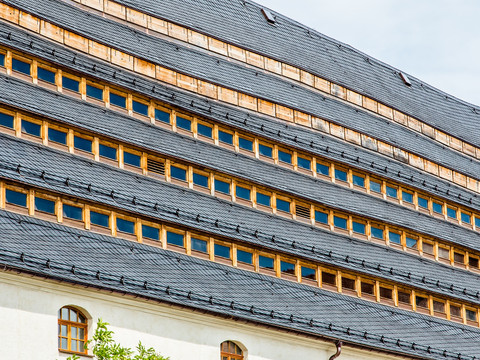 Stadtbibliothek Zwickau - Dach